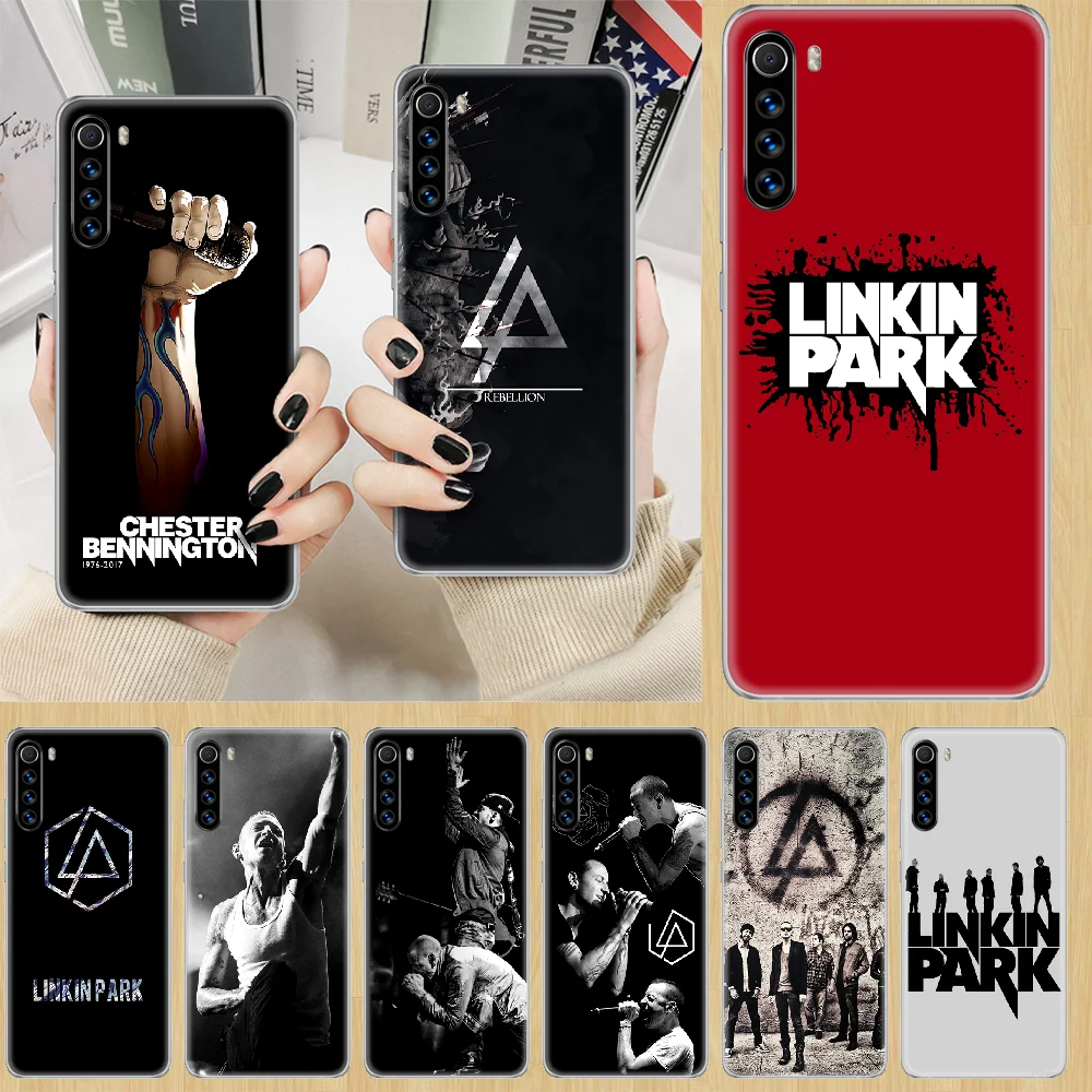 Чехол для телефона Linkin Rock and Park Прозрачный чехол XIAOMI Redmi Note 3 4 4X 5 6 7 8 9 Pro T S