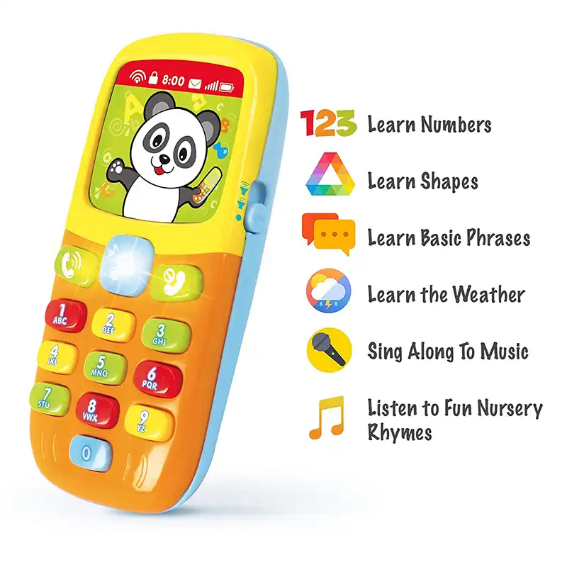 baby toy cell phone looks real
