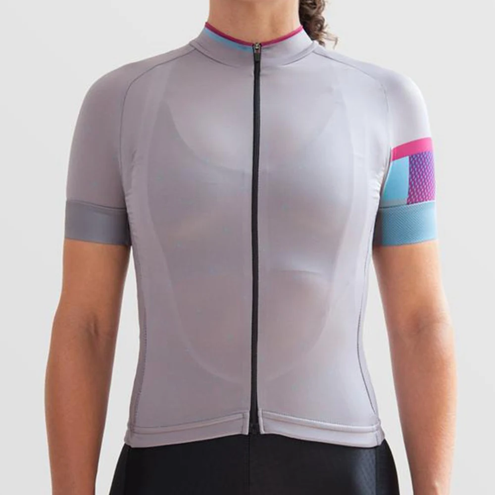 Women Short Sleeve Cycling Jersey Summer MTB Road Bike Wear Clothing Breathale Bicycle Tops Racing Sportwear Ropa Ciclismo Shirt