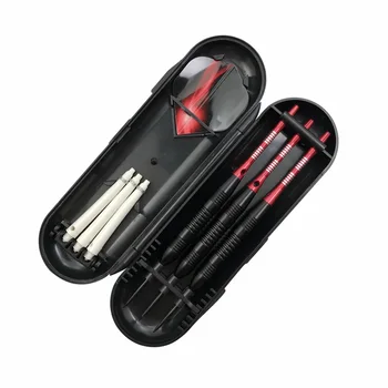 

3 Pcs/Set Professional Games Competition Steel Tip Iron Darts Set With Case Aging Resistance Strong Hardness