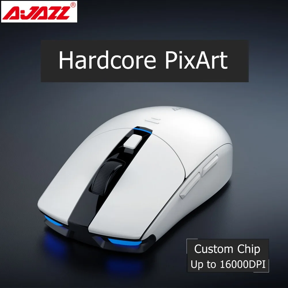 Новая легкая беспроводная мышь Ajazz i303 Pro с подсветкой 2 4 ГГц пользовательским