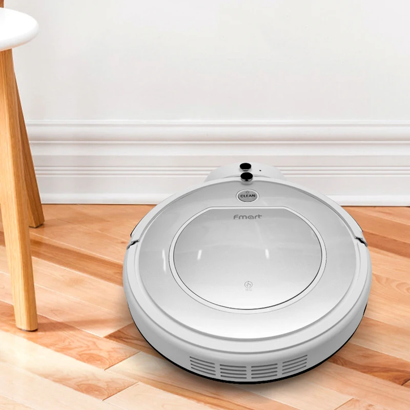 Fmart Robot Vacuum Cleaner ZJ-T1 Dry Cleaning for Pet Hair Hard Floor 800pa Suction Auto Recharge Vacuum Cleaner for Home