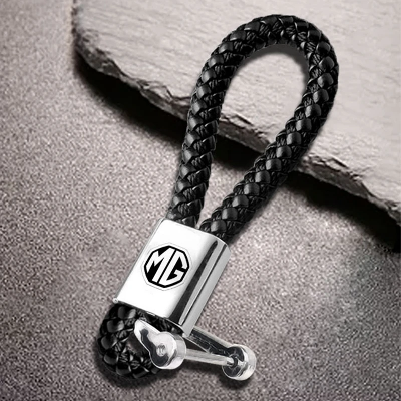 1pcs Braided Rope Car Logo Keychain Auto Keyring Automotive Emblem Goods for Mercedess Benzs W203 W204 W205 W211 W212 W213 W221
