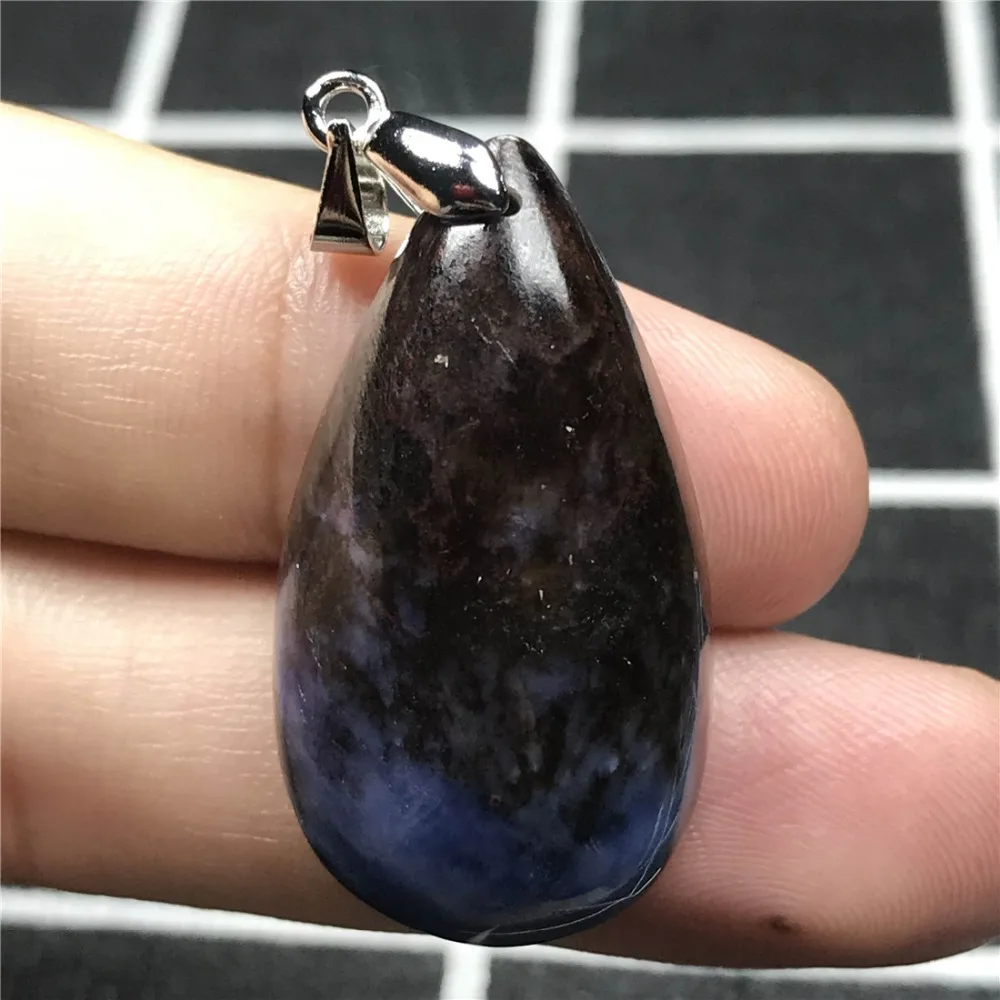 Genuine Natural Sugilite Pendant For Women Lady Crystal South Africa 23x20x9mm Oval Beads Purple Stone Fashion Pendant AAAA