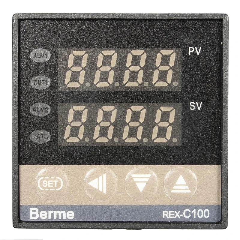 Цифровой 110 240V 220V AC PID REX C100 Температура контроллер с Max.40A SSR K регулятор температуры