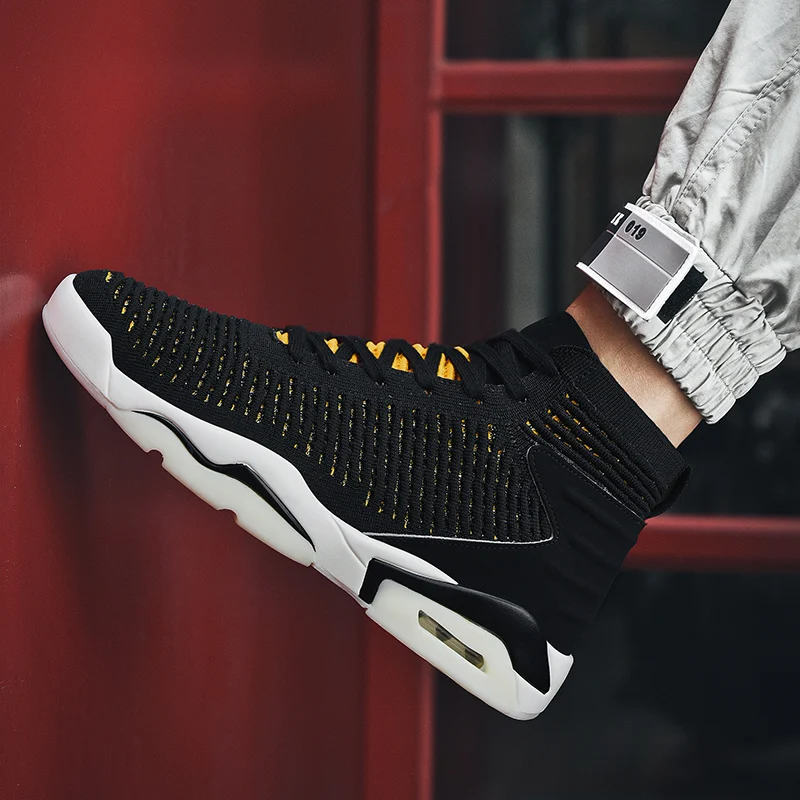 Men Shoes Casual Breathable Basketball Shoes Retro Sneakers