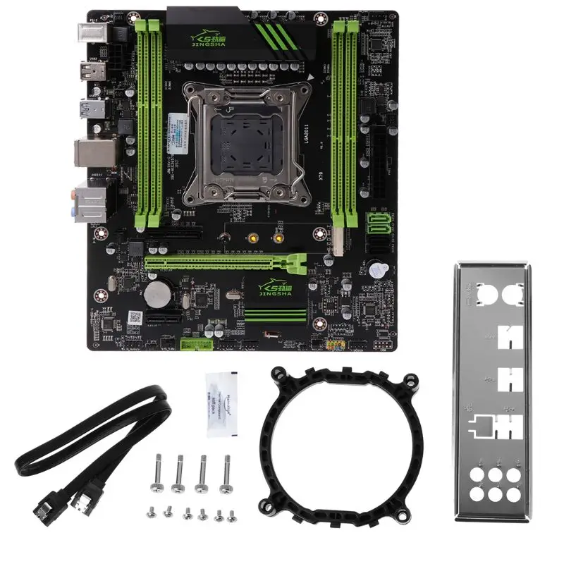 X79 Motherboard 2011 ATX Main Board USB3.0 SATA3.0 PCI-E 16X NVME M.2 SSD support REG ECC memory and E5 CPU processor