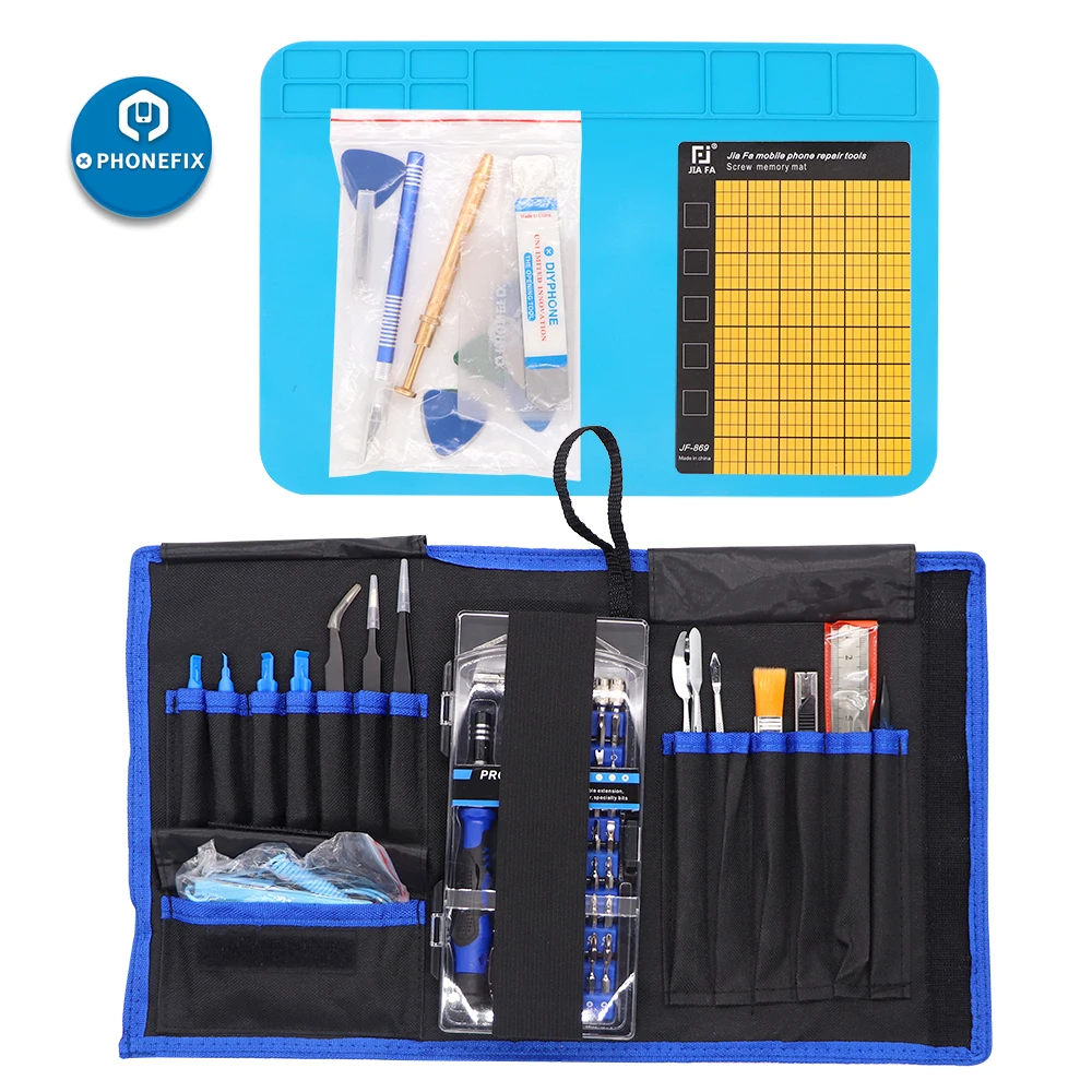 

100 IN 1 Precision Screwdriver Kit with 56 Magnetic Driver Bits for iPhone Computer Laptop Tablet PC Disassembly Repair Tool Kit