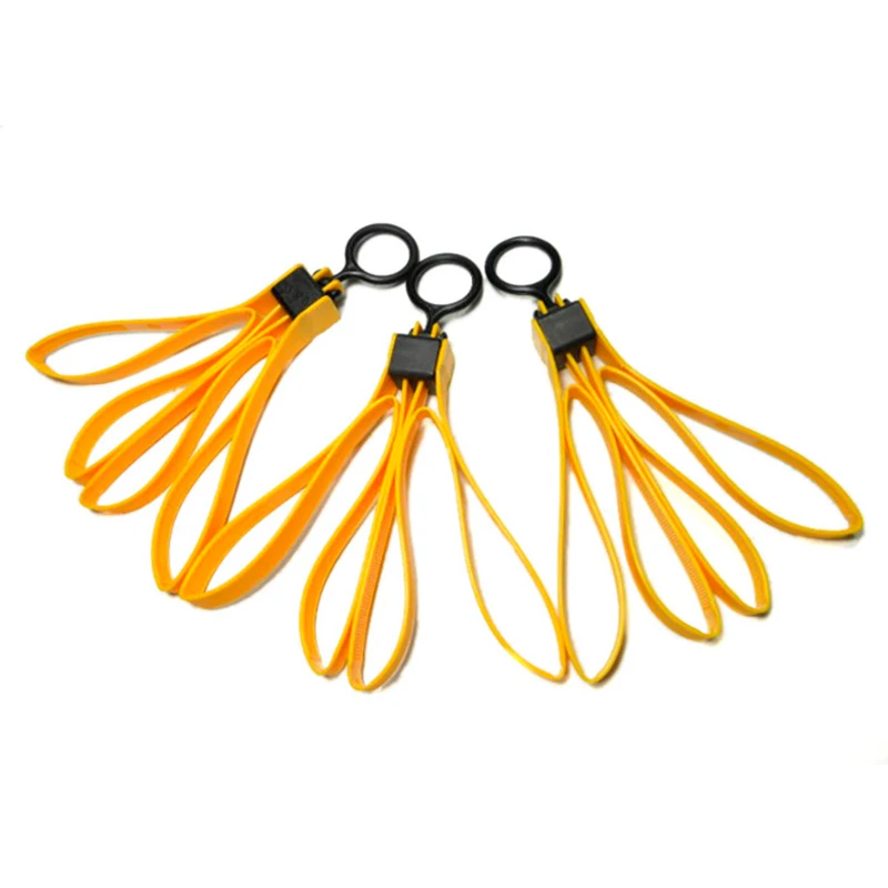 

Tactical Plastic Cable Tie Strap Handcuffs CS Sport Decorative Belt TMC Sport Gear Disposable cable tie Yellow Black (1set/3pcs)