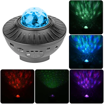 

USB LED Star Night Light Colorful Starry Sky Projector Blueteeth Voice Control Music Player LED Night Light Romantic Lamp gift
