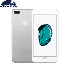 Apple-teléfono inteligente iPhone 7 Plus desbloqueado, móvil 4G con reconocimiento de huella dactilar, cuatro núcleos, cámara de 12.0MP, 32 GB/128 GB/256 GB de Rom, IOS