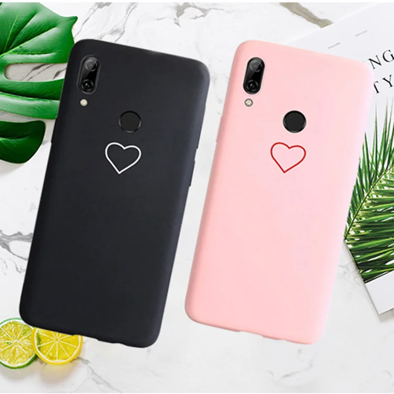Мягкий чехол из ТПУ с сердечками для Huawei P Smart 2019 Mate 10 20 30 Nova 3 3i 45 5i P10 P20 P30 P9 P8 Lite Y3 Y5