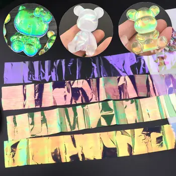 

Laser Aurora AB Effect Reflective Mirror Paper DIY Epoxy Resin Jewelry Fillings