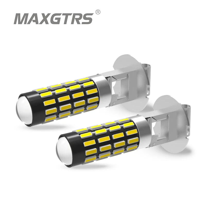 2x H3 H1 H27 880 881 3014 78SMD светодиодный Замена лампы Противотуманные фары Дневные Фары