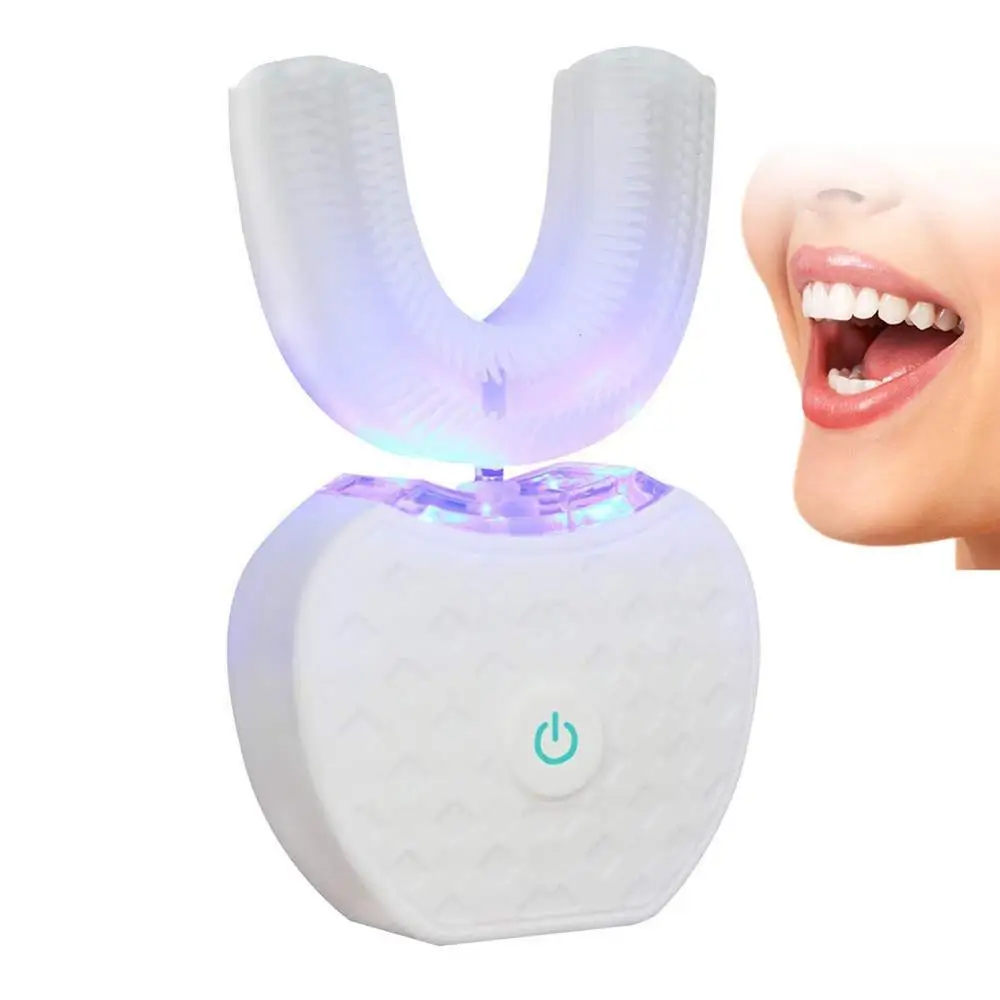 

U Ultrasonic Electric Toothbrush USB Charging Intelligent IPX7 Waterproof Automatic Sonic Toothbrush Oral Care Teeth Whitening