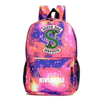 

Riverdale South Side Galaxy Backpack Fashion Popular Pattern Rucksack Children Boys Girls School Galaxy Backpack Back to School