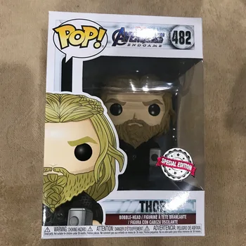 

Exclusive Funko pop Official Avengers Endgame - Thor Vinyl Action Figure Collectible Model Toy with Original Box