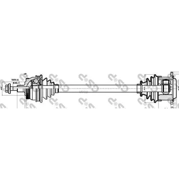 

Drive Assembly Audi A4 (8d2 B5) GSP art. 261122