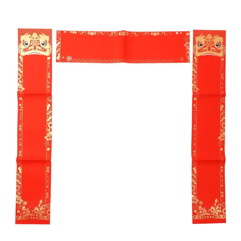 1 Set Red Xuan Paper Safe Leere Festival DIY Geschenk Dekor Couplet Paper 