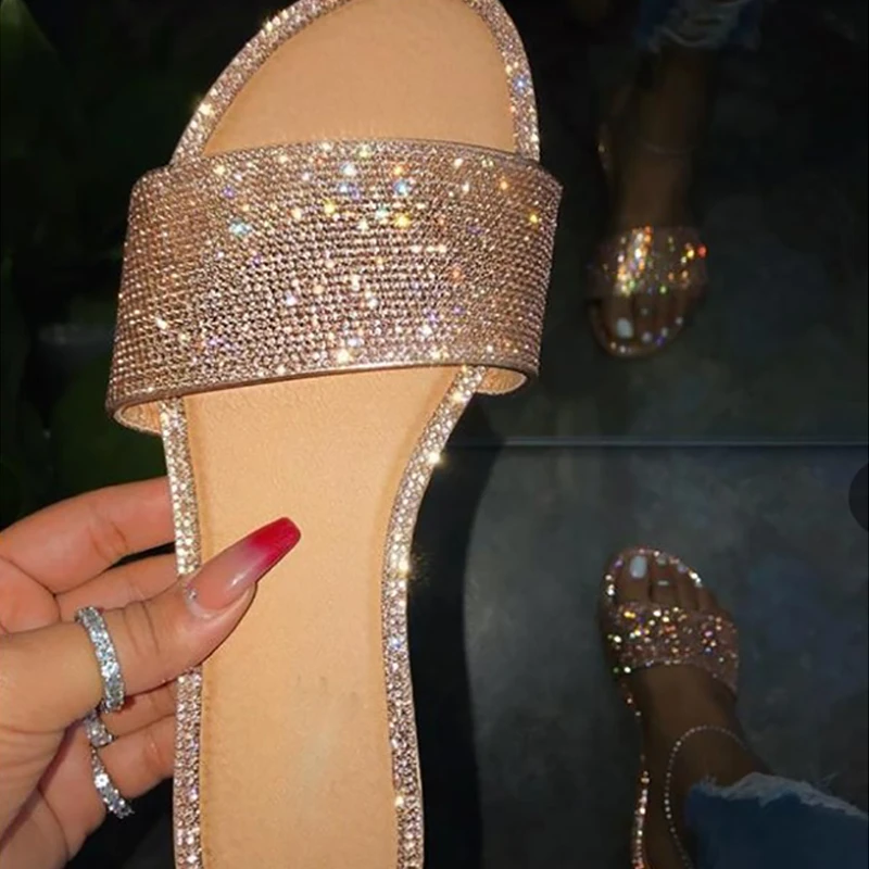 cheap bling sandals