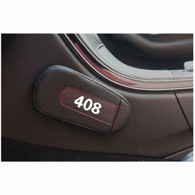 Для peugeot 408 стильная и удобная подушка для ног наколенник подлокотник аксессуары для салона автомобиля