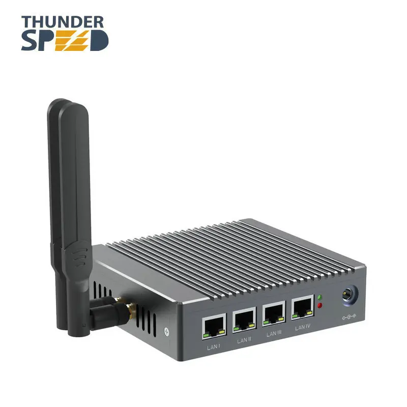 Newest Industrial Windows Mini PC Server 4 LAN Port Pfsense Firewall Router Wireless Access Points|Mini PC| - AliExpress
