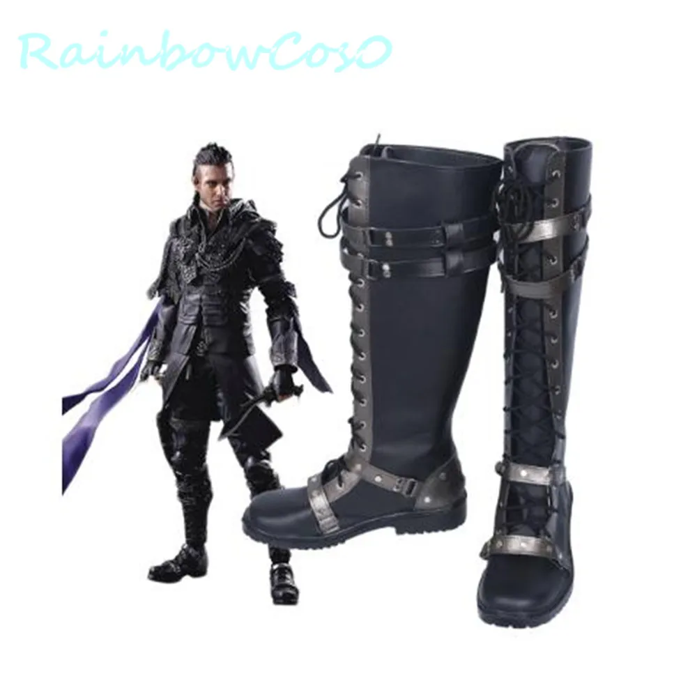 

Final Fantasy XV Nyx Ulric Boots Cosplay Shoes Game Anime Carnival Party Halloween RainbowCos0 W1247
