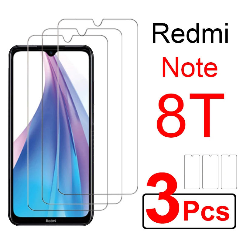 1-3 шт Note8t Защитное стекло для xiaomi redmi note 8t t8 защита экрана kisomi 8note бронированный лист защита закаленной пленки