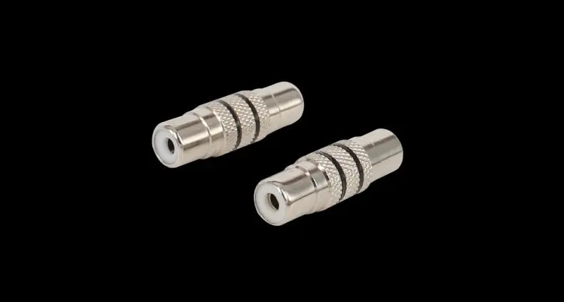 Цельнометаллический видео-кабель для заднего хода Удлинительный USB Женский переходник RCA Женский к женскому Лотосу AV прямой клапан стыковое соединение
