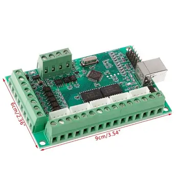 

MACH3 CNC Breakout Board USB 100KHz 5-Axis Interface Driver Motion Controller #T