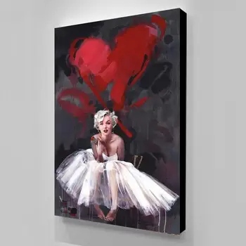 

Wall Art Nordic Poster Picture Caring Beauty Canvas Painting Room Decor Posters And Prints Tableau Peinture Sur Toile