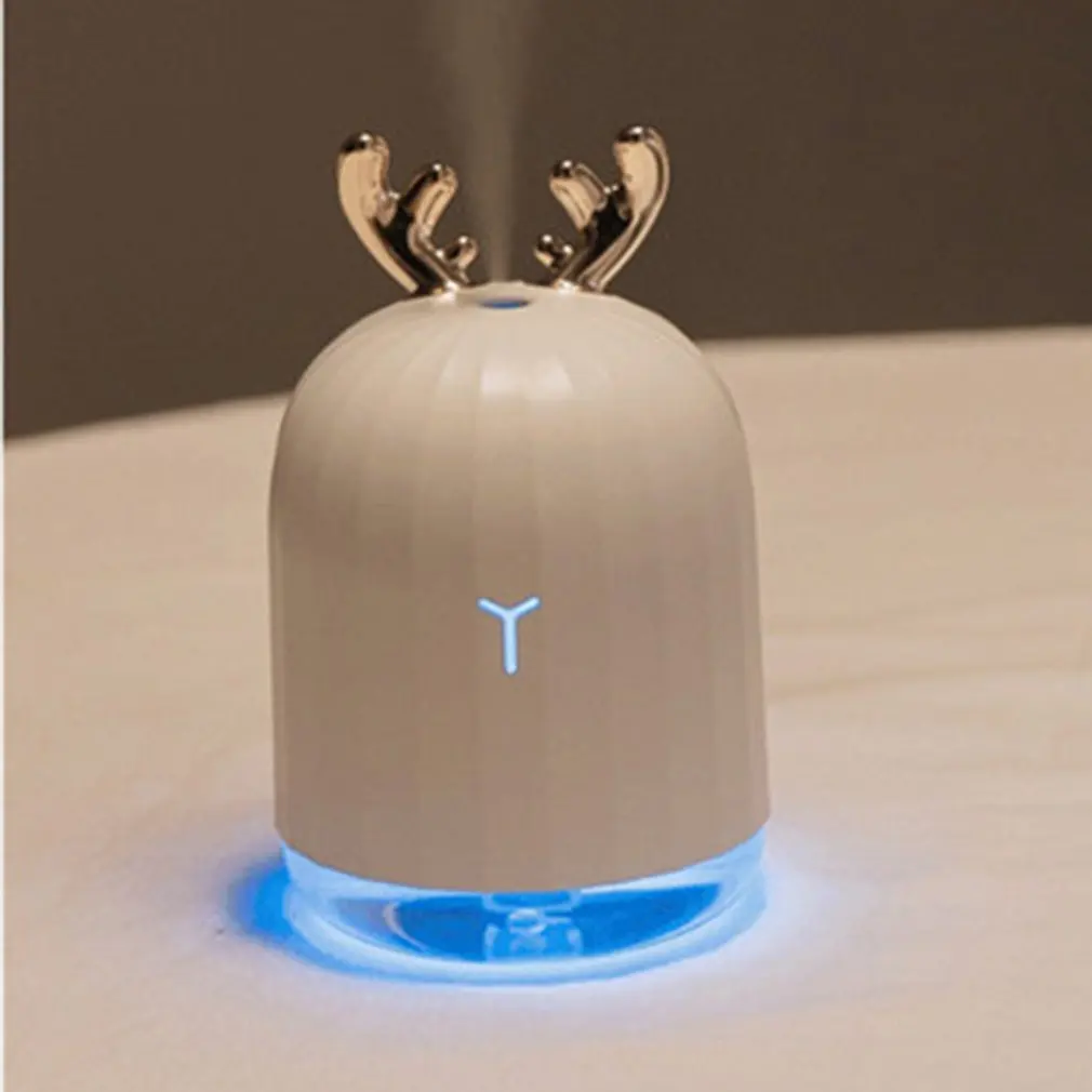 Usb тихий милый олень кролик мини увлажнитель воздуха для автомобиля с Usb креативные подарки большая емкость очиститель воздуха инструмент распродажа
