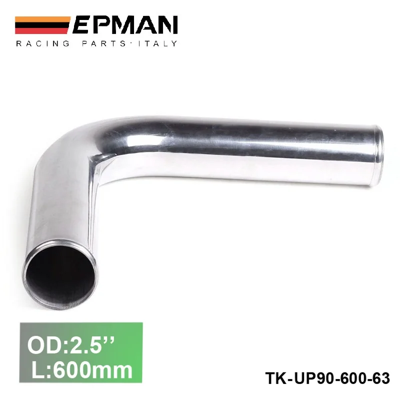 2pcs/unit 63mm 2.5&quot 90 Degree Aluminum Turbo Intercooler Pipe Tube piping L:600mm For BMW E30 M20 325i 6cy EP-UP90-600-63 | Автомобили