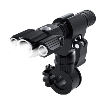 

HOT-LED Bike Lights Bicycle Light 4 Lighting Mode Super Bright Led Three Lamp Flashlight Waterproof Bike Accessories