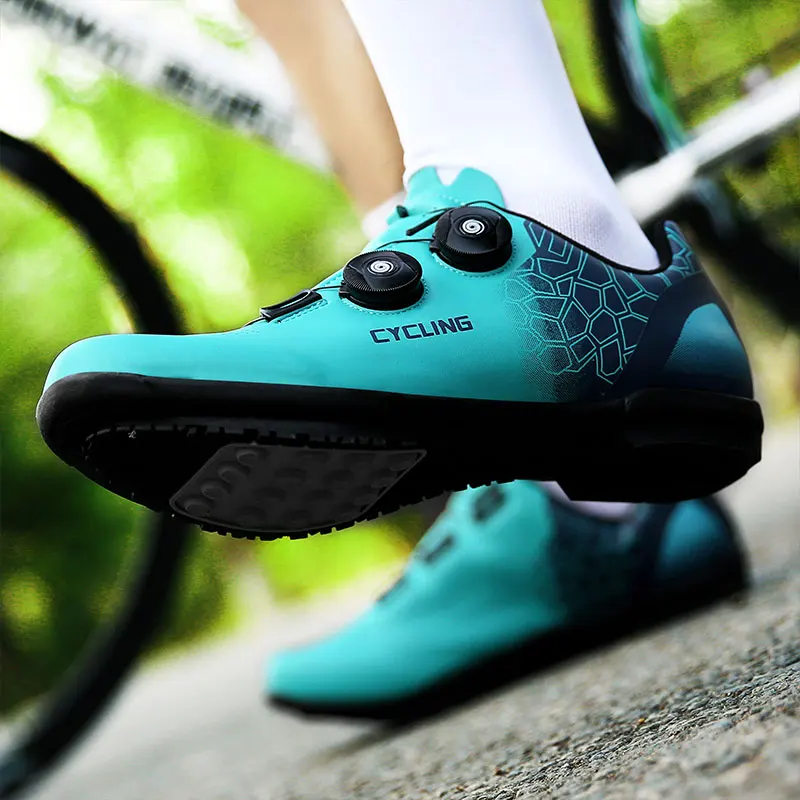 Road Cycling Shoes Men Outdoor Sport Bicycle Shoes Breathable Mtb Bike Flat Sneakers Mnountain Racing Cycling Sneakers Plus Size