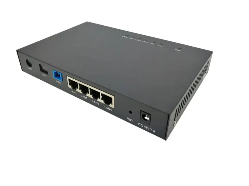 EPON ONU FTTH 4 LAN порт OLT E/GPON ONU с CATV приемопередатчиком оборудования