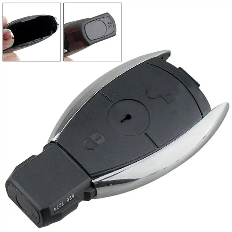 2 Buttons Car Key Shell Remote Control Housing Replacement Fit for Mercedes Benz W203 W204 W211 MBKS18