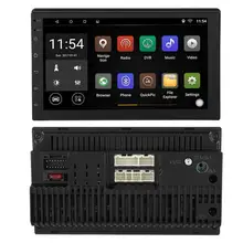 Mp3 " wifi двойной 2 Din Автомобильный Радио стерео Мультимедиа Bluetooth плеер gps антенна 1+ 16G для Android Bluetooth Автомобильный mp3 плеер