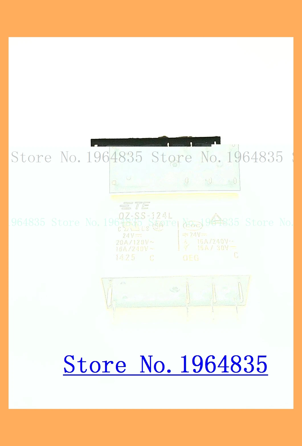 Реле OZ-SS-124L DC24V 8 16A