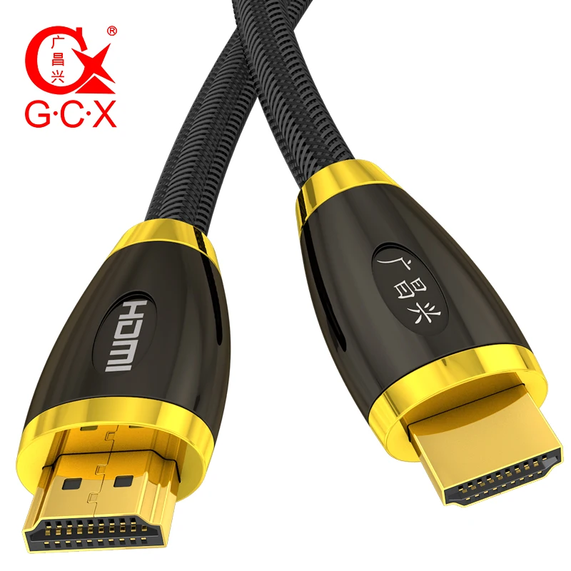 Кабель GCX HDMI 2 0 4K 3D корпус из цинкового сплава аудио и видеокабель для ТВ ЖК