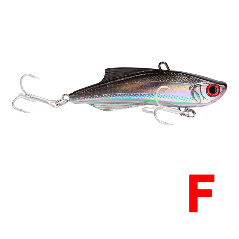 

73mm Plastic Bait Head Lure Fishing For Fishing Sporting Accessaries New