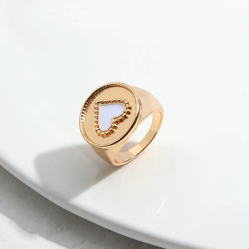 Просто Почувствуйте стимпанк большое черное сердце кольца для женщин Дамская мода Винтаж Сердце миди сустав пальца кольцо для вечерние ювелирные изделия - Цвет основного камня: 805W