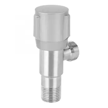 

G1/2in Thread Stainless Steel Angle Valve Stop Valve Accessories for Faucet Toilet Water Heater Bathroom Accessories