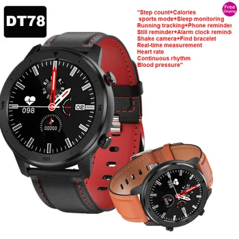 

DT78 Smart Watch Men Fitness Tracker Sport Smart Bracelet Sleep Monitoring Heart Rate Wristwatch Men Smart Watch for IOS Android