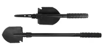 

Adeeing Military Folding Shovel and Hiking Camping Entrenching Tool Car Survival Shovel Multi-functional Steel Spade