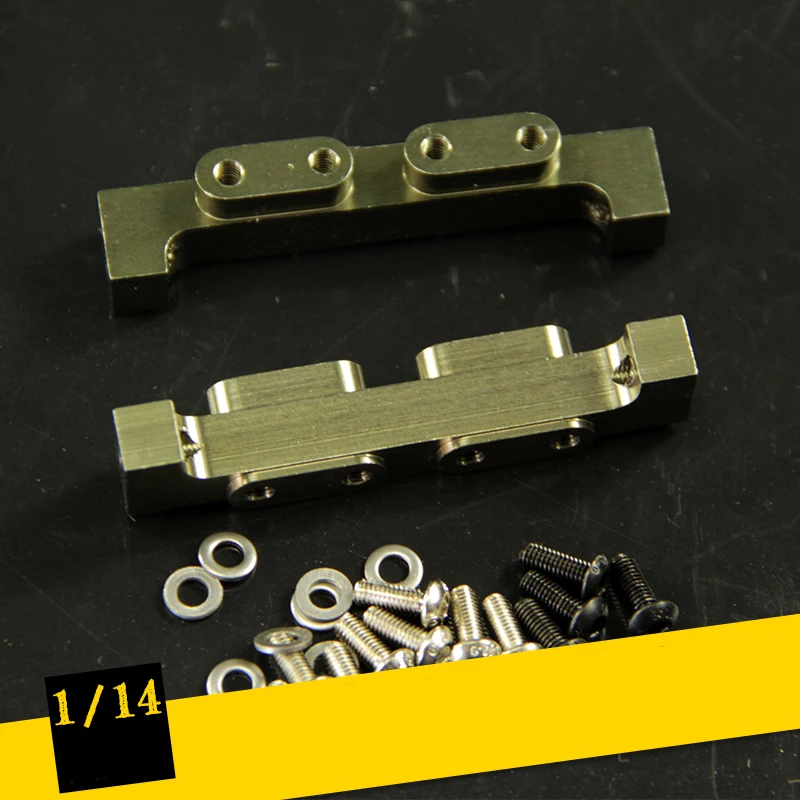 1/14 Трактор трейлер Серводвигатель металлический крепежный кронштейн передний