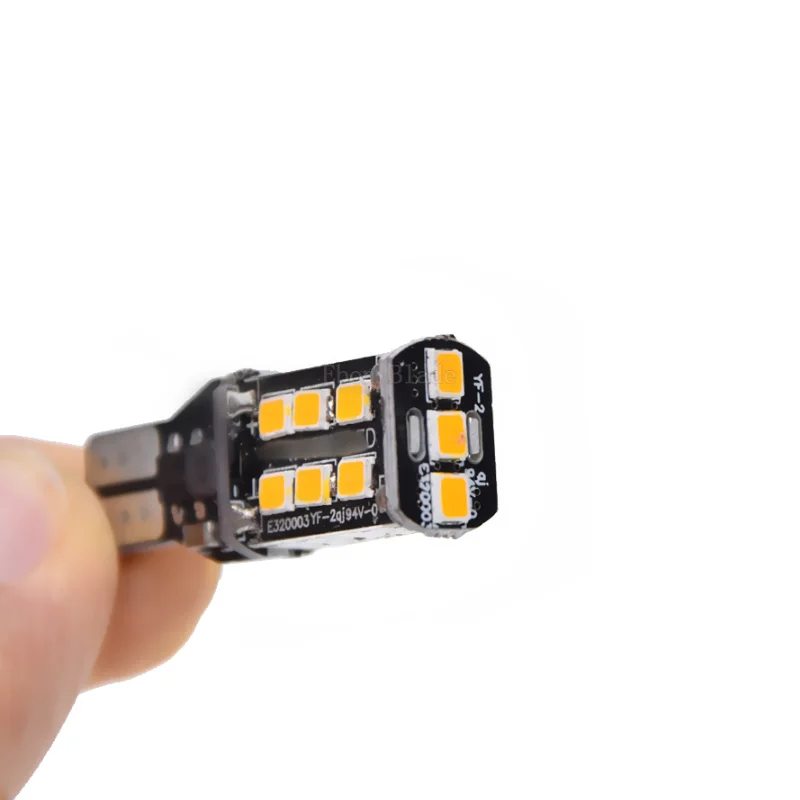 Tcart 4 шт. авто светодиодный лампы ошибок T15 2835 15smd Автомобильный свет поворотники