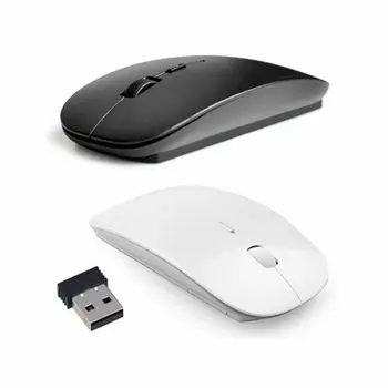 

2.4G Wireless Optical Mouse Ultra-Thin Porcelain Mouse Usb Receiver Mini Wireless Optical Mouse For Laptop Pc