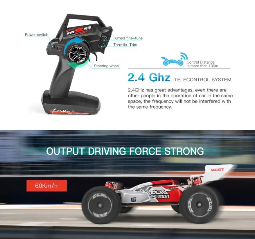 4WD Радиоуправляемый автомобиль WLtoys 1/14 144001 RTR 2,4 GHz масштаб Дрифт гоночный карметаллический шасси шарикоподшипник вала гидравлический амортизатор