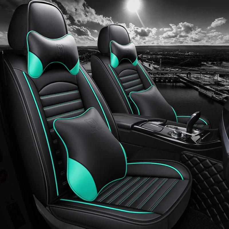 Передняя + задняя крышка автомобильного сиденья для Kia Sorento Niro Opirus Carens Stonic Forte Cadenza